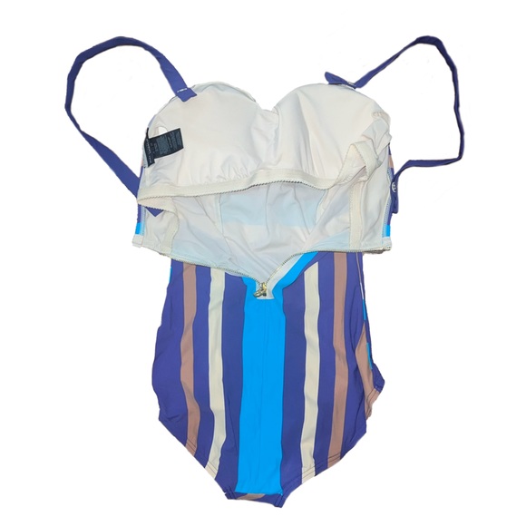 NWT Marc Jacobs pleated one piece swimsuit - Picture 3 of 6